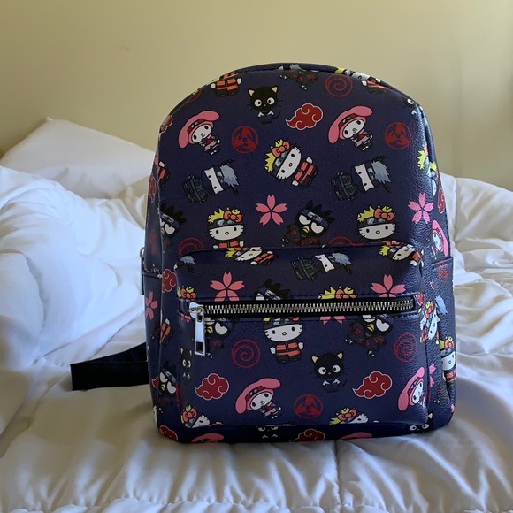 Hot Topic Bags Naruto X Sanrio Hello Kitty Backpack Poshmark